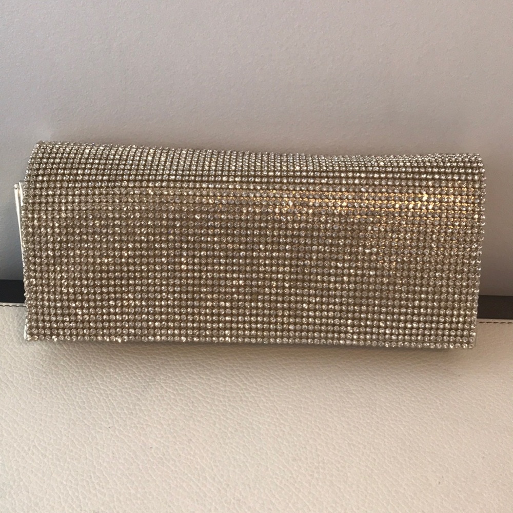 All Over Crystal Clutch